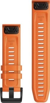 Garmin Pasek silikonowy na nadgarstek QuickFit 22 (ciemnopomarańczowy)