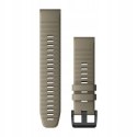 Garmin Pasek silikonowy na nadgarstek QuickFit 22 (ciemny piasek)