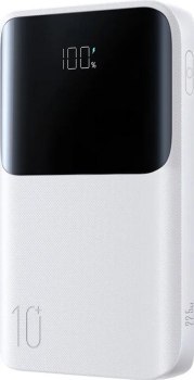 Joyroom JR-QP191 Star Series Mini 10000 mAh 22.5W z wyświetlaczem cyfrowym biały