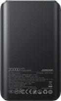 Joyroom JR-QP192 Star Series Mini 20000 mAh 22.5W z wyświetlaczem cyfrowym czarny