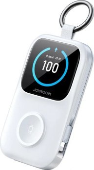 Joyroom JR-W19 5000 mAh z ładowaniem bezprzewodowym zegarka 5 W biały