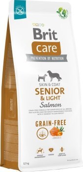 Brit Care Dog Grain-Free Senior&Light Salmon 12kg
