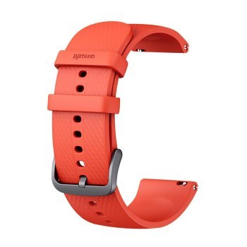 Pasek fluoroelastomerowy Amazfit, uniwersalny, szerokość 22mm, długość 140-210mm czarny