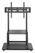 Uchwyt - Manhattan 462334 Mobilny stojak do telewizora LED/LCD/tablicy interaktywnej, 37-100'', 150kg, z półką