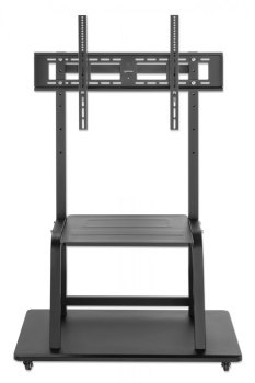 Uchwyt - Manhattan 462334 Mobilny stojak do telewizora LED/LCD/tablicy interaktywnej, 37-100'', 150kg, z półką