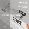 Uchwyt - ONKRON M7L-B Uchwyt ścienny obrotowo-pochylny do ekranu 40 -70 maks 68 kg czarny