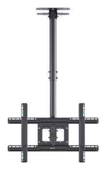 Uchwyt - ONKRON N2L-B Uchwyt sufitowy obrotowo-pochylny do ekranu 32 -80 maks 68 kg czarny