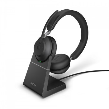 Zestaw słuchawkowy Jabra Evolve 2 65 MS Stereo Standard Black - (26599-999-989)