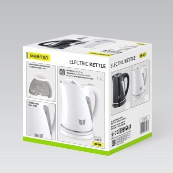 Czajnik elektryczny 1 7l 2000W MR-038-WHITE MAESTRO