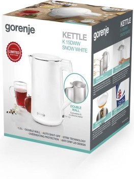 Czajnik elektryczny Gorenje K15DWW 1 5l (biały)