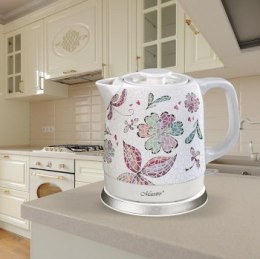 Czajnik elektryczny ceramiczny 1 5L 1500W MR-068-FLOWERS MAESTRO