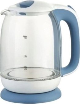 Czajnik elektryczny szklany 1 7l 2200W MR-056-BLUE MAESTRO