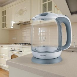 Czajnik elektryczny szklany 1 7l 2200W MR-056-GREY MAESTRO