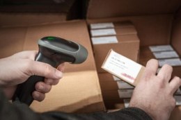 DIGITUS CZYTNIK KODÓW KRESKOWYCH BEZPRZEWODOWY BLUETOOTH 1D I 2D ZGODNY Z KODAMI QR STOJAK W ZESTAWIE DA-81003