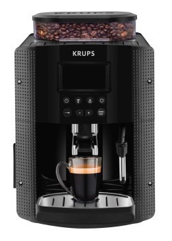 Ekspres ciśnieniowy Krups EA8150 (1450W; kolor czarny)
