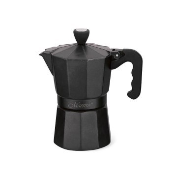 Kawiarka aluminiowa (3 filiżanki; 150 ml) MR-1666-3-BLACK MAESTRO