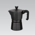 Kawiarka aluminiowa (3 filiżanki; 150 ml) MR-1666-3-BLACK MAESTRO
