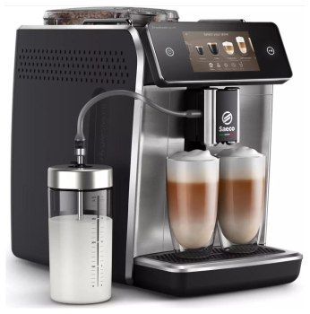 Saeco GranAroma Deluxe SM6685/00 srebrny