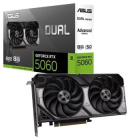 Karta graficzna - ASUS GeForce RTX 5060 DUAL OC Advanced 8GB DLSS 4
