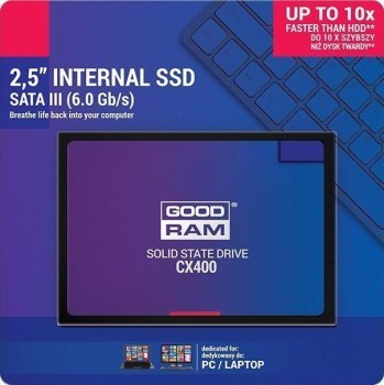 Dysk twardy GOODRAM CX400 Gen.2 256GB (SSDPR-CX400-256-G2)