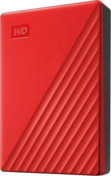 Dysk twardy WD My Passport 4TB czerwony (WDBPKJ0040BRD-WESN)