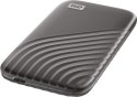Dysk zewnętrzny WD My Passport SSD 2TB szary WDBAGF0020BGY-WESN