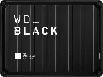 Dysk zewnętrzny WD P10 GAME DRIVE 2,5", 5TB, USB.3.1 czarny (WDBA3A0050BBK-WESN)