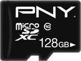 Karta pamięci - PNY Performance Plus microSDXC 128GB + Adapter SD (P-SDU12810PPL-GE)