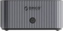 Orico na 2 dyski z funkcją klonowania M.2 NVME 2,5''/3,5 HDD / 2,5'' SSD - szara