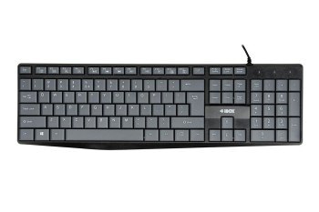 IBOX KLAWIATURA PRZEWODOWA ERIS GREY