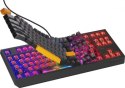 KLAWIATURA DLA GRACZY GENESIS THOR 230 TKL ANCHOR GRAY NEGATIVE US RGB MECHANICZNA OUTEMU RED