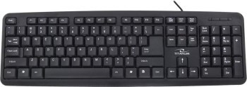 Klawiatura TITANUM TK101 (USB 2.0; (US); kolor czarny)