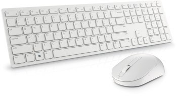 Zestaw bezprzewodowy Dell KM5221W klawiatura + mysz biały 580-AKEZ