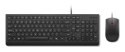 Zestaw przewodowy Klawiatura i Mysz Lenovo Essential Wired Combo AI US English with Euro symbol 4X31R64439