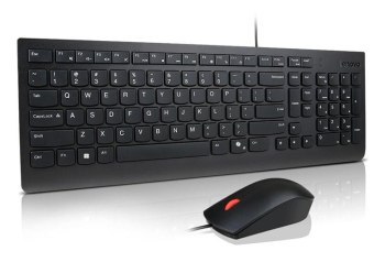 Zestaw przewodowy Klawiatura i Mysz Lenovo Essential Wired Combo AI US English with Euro symbol 4X31R64439