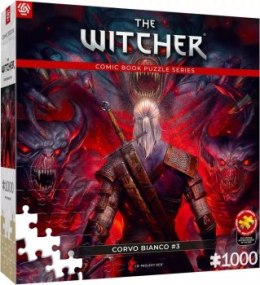 Good Loot Comic Book Puzzle: The Witcher (Wiedźmin) Corvo Bianco 1000 elementów