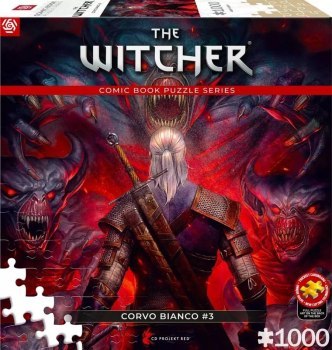 Good Loot Comic Book Puzzle: The Witcher (Wiedźmin) Corvo Bianco 1000 elementów