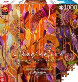 Good Loot Imagination Puzzle: Karolina Matyjaszkowicz - W Ptasim Gąszczu Tryptyk 1000 elementów