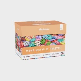 Klocki konstrukcyjne Marioinex Mini Waffle 400 elementów pastelowe