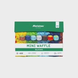 Klocki konstrukcyjne Marioinex Mini Waffle 406 elementów