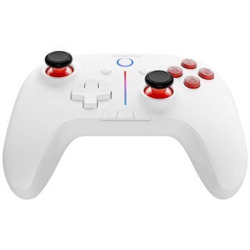 Rampage Hydra Kontroler gamingowy RGB bezprzewodowy pad biały