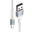 3mk Hyper Cable N-SERIES USB-A to Micro 1m 5V/2.4A 12W White