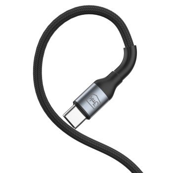3mk Hyper Cable N-SERIES USB-A to USB-C 1m 9V/2A 18W QC 3.0 Black