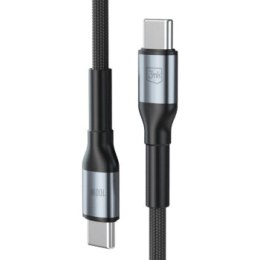 3mk Hyper Cable N-SERIES USB-C to USB-C 1m 20V/5A 100W Black