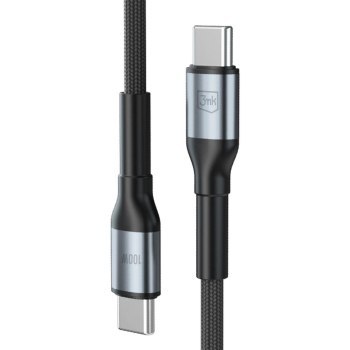 3mk Hyper Cable N-SERIES USB-C to USB-C 2m 20V/5A 100W Black