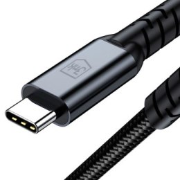 3mk Hyper N-SERIES Thunderbolt 4 240W 40Gb/s 8K60Hz 48V/5A czarny 1m