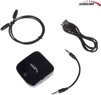 Adapter AUDIOCORE AC830 (Jack - Micro USB ; kolor czarno-srebrny)