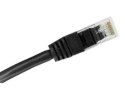 Alantec-Patch-cord U/UTP kat.5e PVC 0.25m czarny