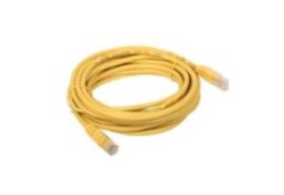 Patchcord UTP A-LAN KKU5ZOL0.5 (RJ45 - RJ45 ; 0 50m; UTP; kat. 5e; kolor żółty)
