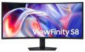 Samsung ViewFinity S8 LS40H850TAUXEN - 144Hz | 5K2K | VA Curved | 40'' | Thunderbolt 5 | KVM